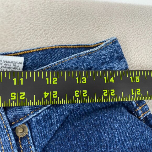 Once Again Women's Jeans Size 11 Flare Leg High Waist Denim 100% Cotton - Picture 5 of 14